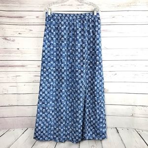 Michael Kors Print Long Skirt